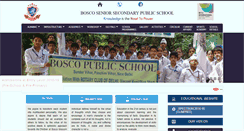 Desktop Screenshot of boscopublicschool.com